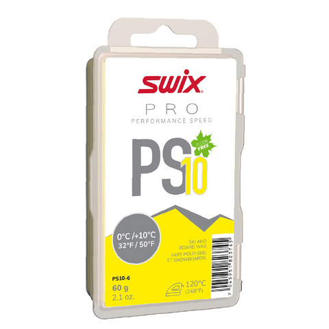 Swix Glide Wax - PS10 Yellow 60g