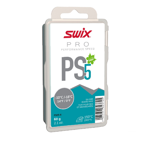 Swix Glide Wax - PS5 Turquoise 60g
